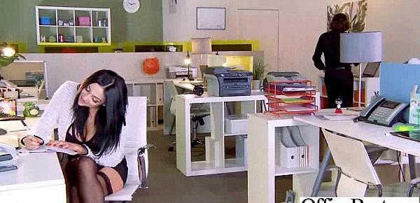  Sex Tape In Office With Round Big Boobs Girl (audrey bitoni) movie-03